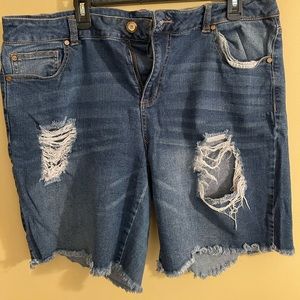 Jean shorts